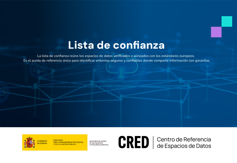 La Lista de Confianza de Espacios de Datos del CRED
